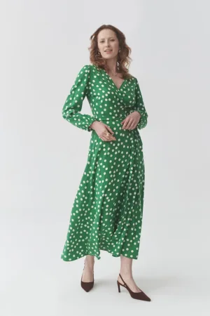 Rochie petrecuta cu buline