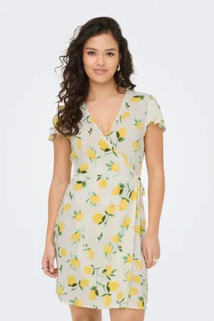 Rochie petrecuta cu model abstract Sezen