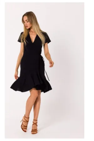 Rochie plic cu volan
