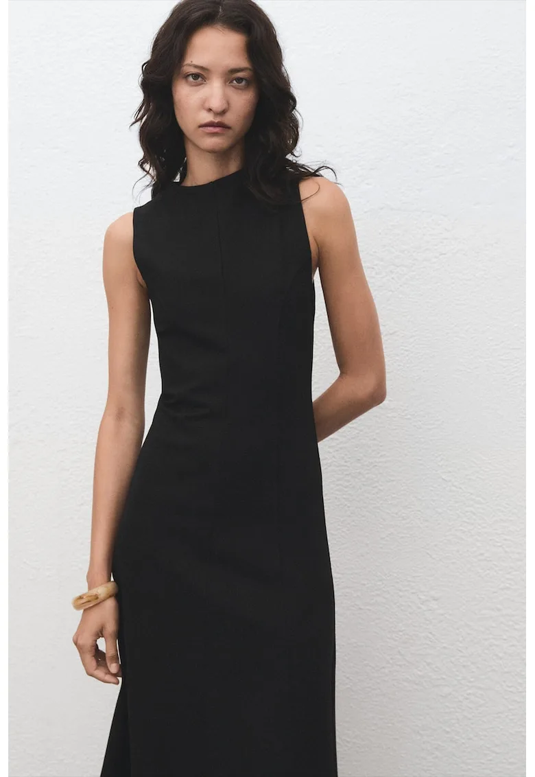 Rochie plisata - fara maneci