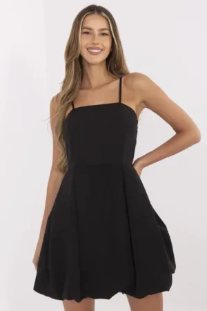 Rochie poliester - neagra -