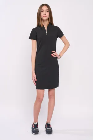 Rochie polo din piqué