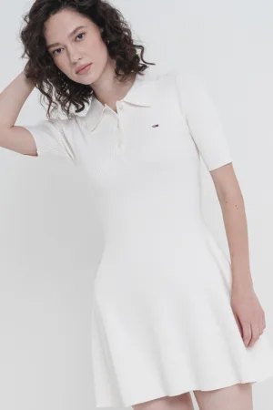 Rochie polo slim fit din bumbac