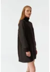 Rochie-pulover cu guler inalt Ina