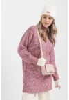 Rochie-pulover cu maneci cazute