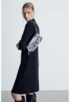 Rochie-pulover midi