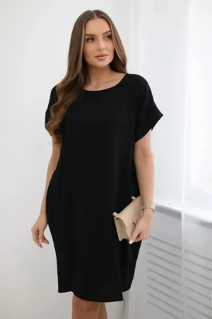 Rochie regular fit - cu buzunare -