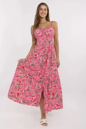 Rochie roz - poliester -