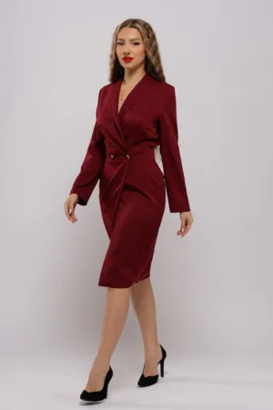 Rochie-sacou cu buzunare