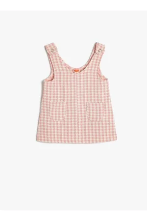 Rochie-sarafan cu buzunare laterale