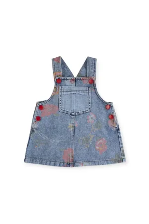 Rochie sarafan de blugi - It`s Our Nature - Bleumarin - pentru fetite