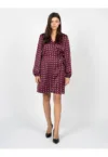 Rochie satinata petrecuta -