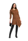 Rochie scurta asimetrica Ilaria