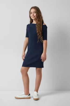 Rochie scurta bodycon cu model 2 in 1
