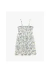 Rochie scurta cu barete multiple