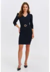 Rochie scurta cu croiala bodycon si maneci 3/4