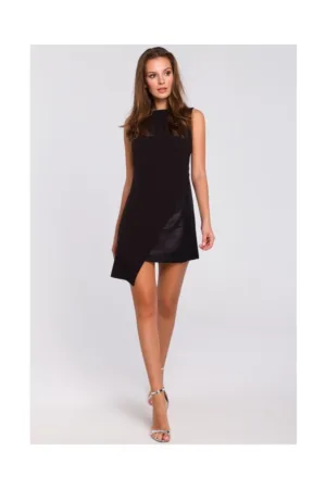Rochie scurta cu doua straturi