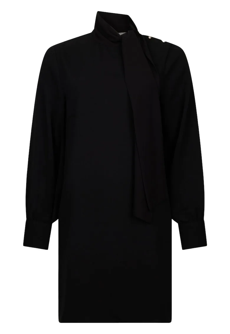 Rochie scurta cu esarfa