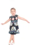 Rochie scurta cu imprimeu floral