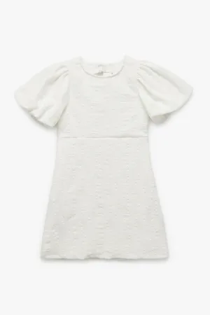 Rochie scurta cu maneci bufante