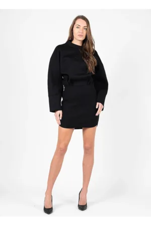 Rochie scurta cu maneci cazute - 36