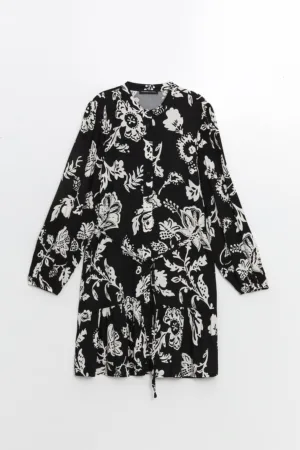 Rochie scurta cu model floral