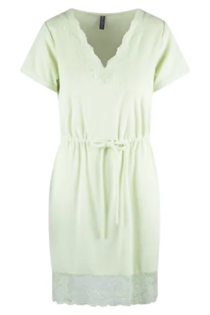 Rochie scurta de plaja cu snur