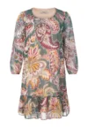Rochie scurta imprimeu paisley