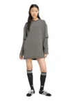 Rochie scurta lejera cu aspect 2-in-1