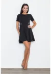 Rochie scurta -  neagra - pentru orice ocazie - poliester