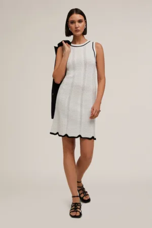 Rochie scurta texturata