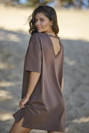 Rochie scurta tip tricou -