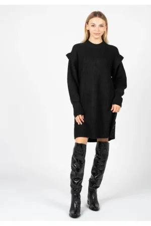 Rochie scurta tricotata -