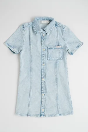 Rochie slim fit din denim