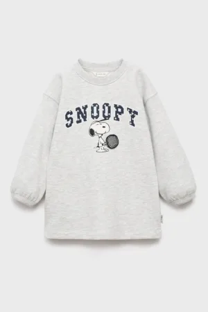 Rochie sport cu imprimeu Snoppy