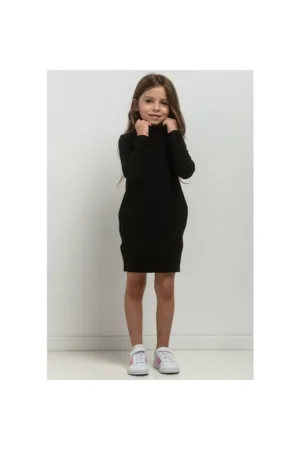 Rochie sport cu maneci lungi MMD37 negru