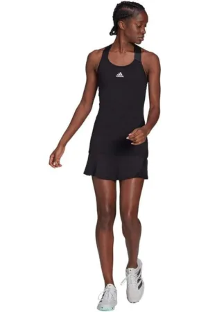 Rochie sport poliester/elastan - negru -