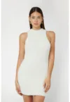 Rochie striata cu croiala bodycon