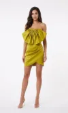 Rochie tafta elastica cu funda maxi