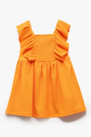 Rochie texturata cu garnituri transparente