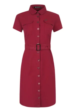 Rochie tip camasa cu buzunare aplicate
