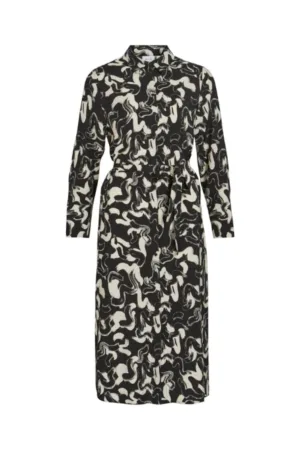 Rochie tip camasa dama - 302785490 - Viscoza