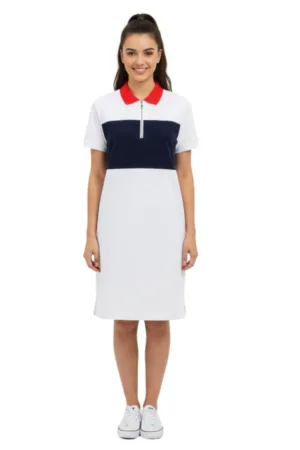 Rochie tip polo - lejera cu maneca scurta -