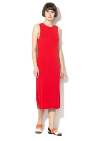 Rochie tip pulover cu striatii