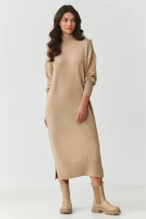 Rochie tip pulover lejera -