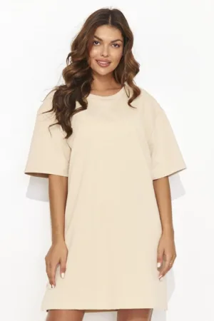 Rochie tip tricou cu decupaj in spate