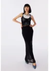 Rochie transparenta cu model 2 in 1