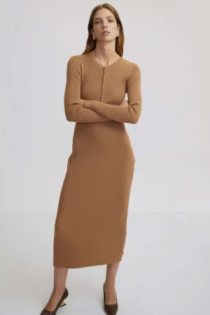 Rochie tricotata cu decupaje