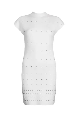 Rochie tricotata cu tinte