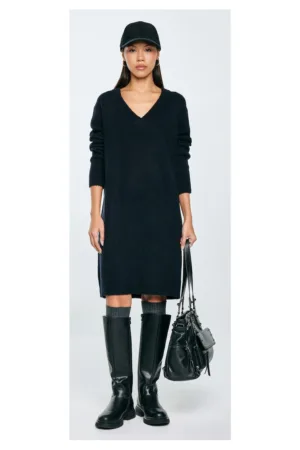 Rochie tricotata din amestec de lana Julita